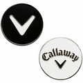 Callaway Metal Ball Marker - 4 Pack